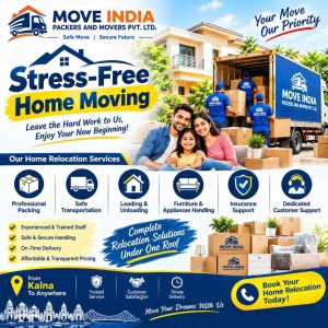 Stress-Free Home Moving Services by Move India